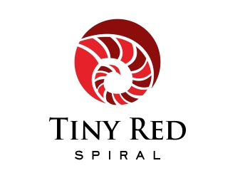 Tiny Red Spiral logo design by cikiyunn