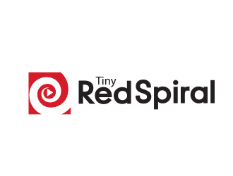 Tiny Red Spiral logo design by vinve
