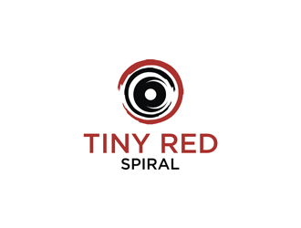 Tiny Red Spiral logo design by EkoBooM