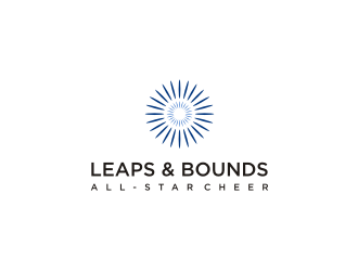 Leaps & Bounds All-Star Cheer logo design by enilno