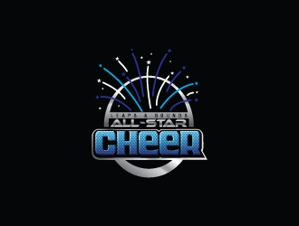 Leaps & Bounds All-Star Cheer logo design by artbitin