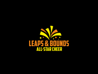 Leaps & Bounds All-Star Cheer logo design by alhamdulillah