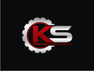 K S Trucking Service Repair logo design by andayani*