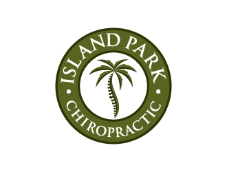 Island Park Chiropractic logo design by Boomstudioz