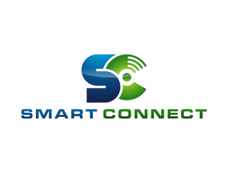 Smart Connect logo design by BlessedArt