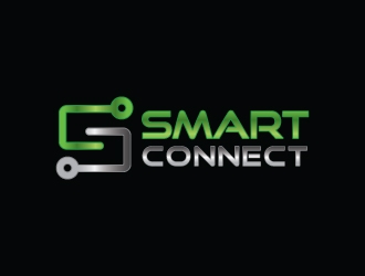 Smart Connect logo design by Boomstudioz