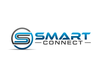 Smart Connect logo design by pixalrahul