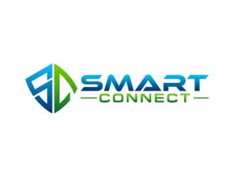 Smart Connect logo design by pixalrahul