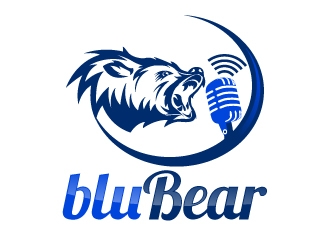 bluBear or blu Bear logo design by uttam