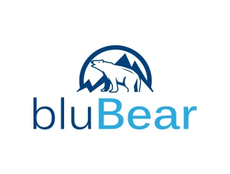 bluBear or blu Bear logo design by Rexi_777