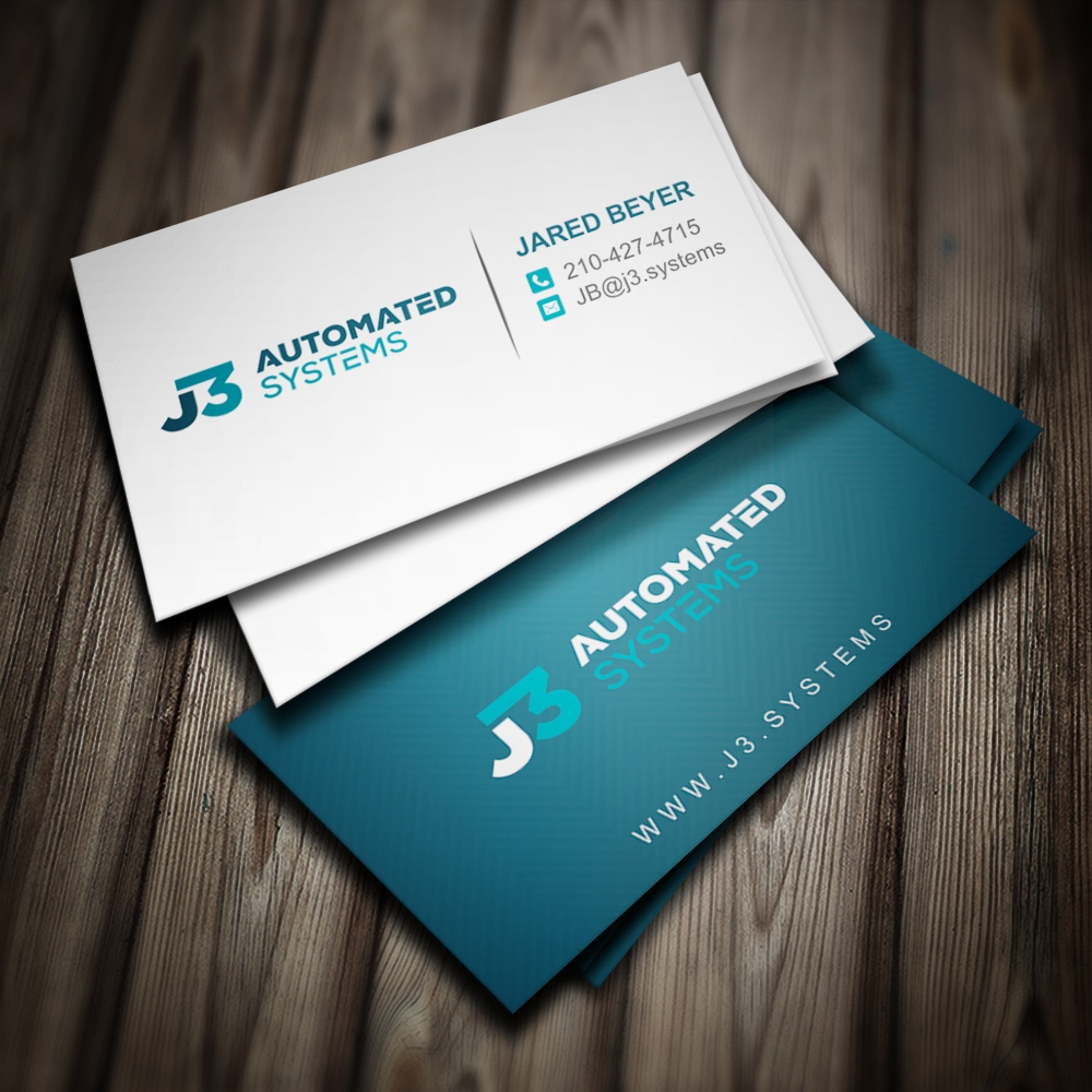 J3 Automated Systems logo design by Kindo