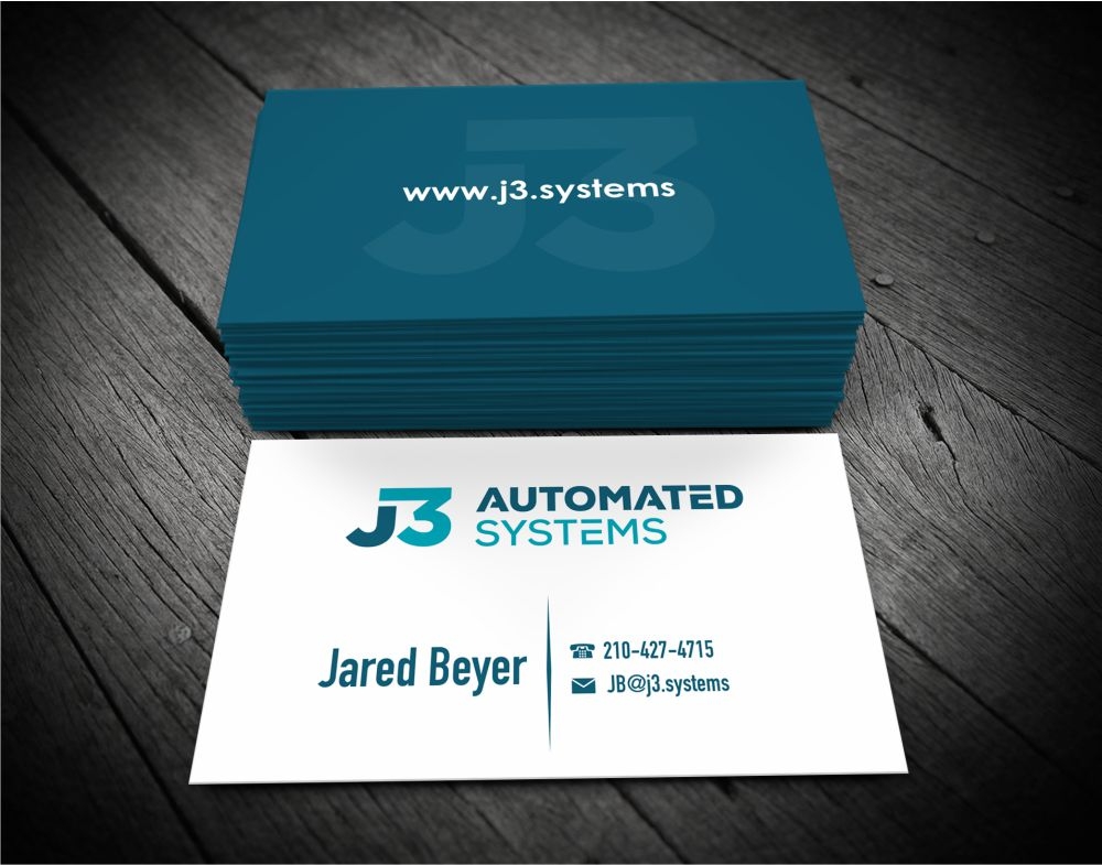 J3 Automated Systems logo design by Girly