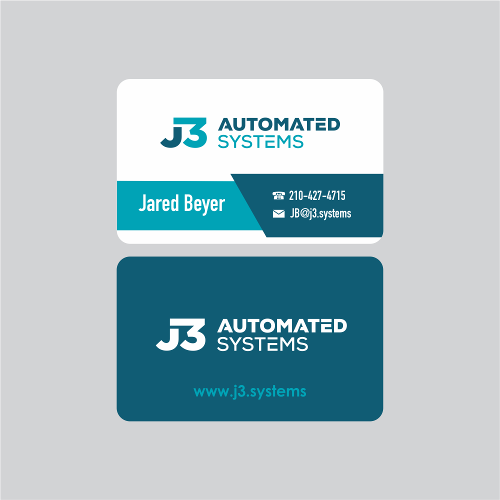 J3 Automated Systems logo design by Girly