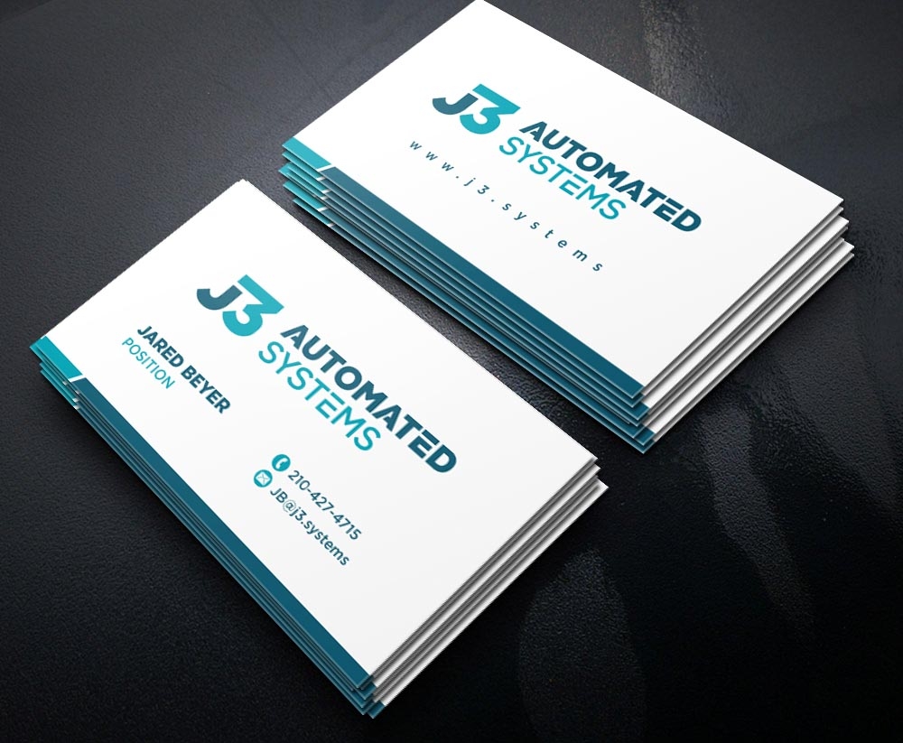 J3 Automated Systems logo design by scriotx