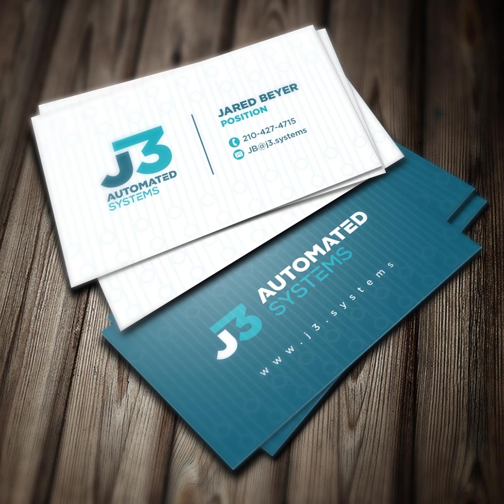 J3 Automated Systems logo design by scriotx