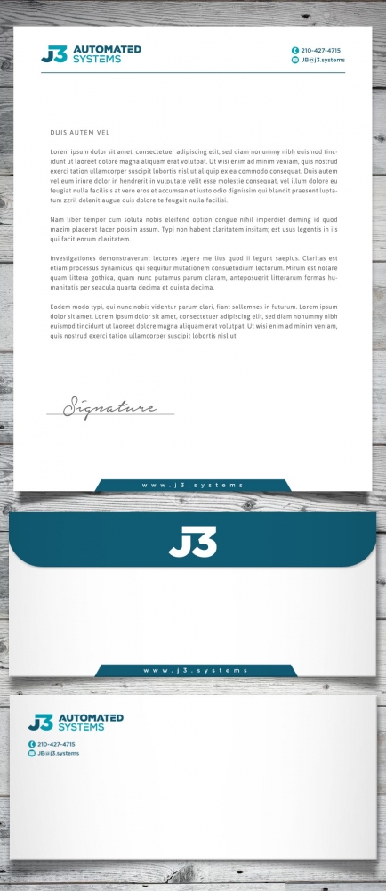 J3 Automated Systems logo design by scriotx