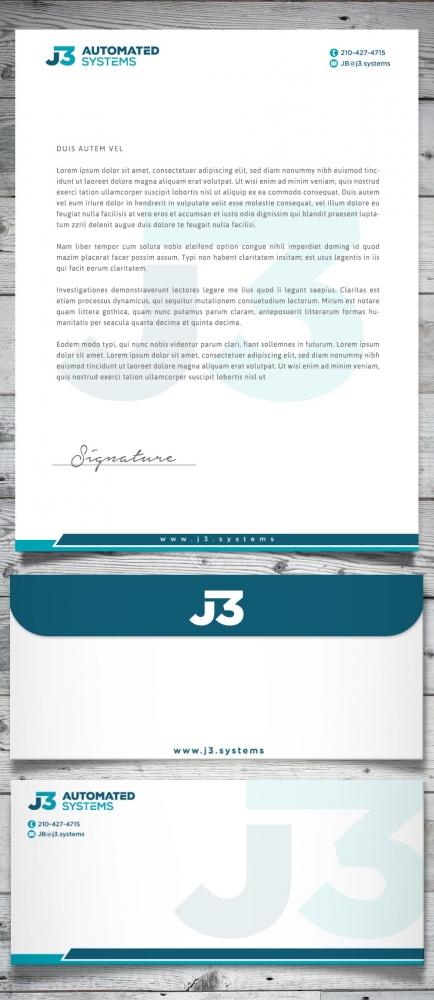 J3 Automated Systems logo design by scriotx