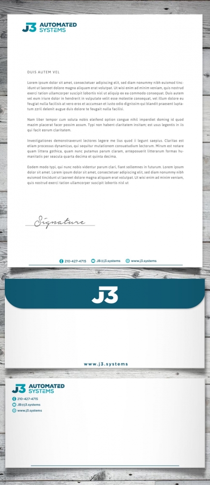 J3 Automated Systems logo design by scriotx