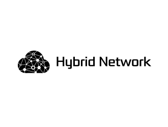 Hybrid Network logo design by keylogo
