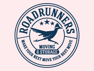 RoadRunners Moving & Storage logo design by ORPiXELSTUDIOS