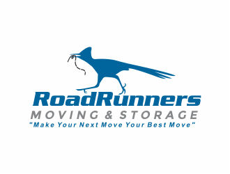 RoadRunners Moving & Storage logo design by mutafailan