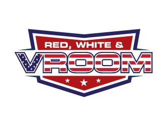Red, White & Vroom logo design by jaize