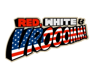 Red, White & Vroom logo design by Xeon