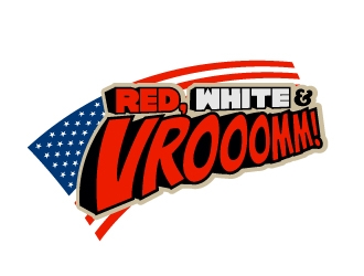 Red, White & Vroom logo design by Xeon