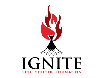 Ignite High School Formation logo design by cikiyunn