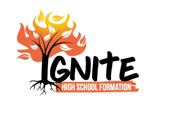 Ignite High School Formation logo design by dondeekenz