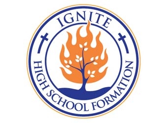 Ignite High School Formation logo design by shere