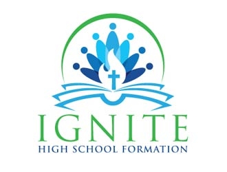 Ignite High School Formation logo design by shere