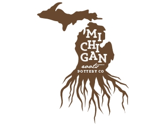 Michigan Roots Pottery Co. logo design by quanghoangvn92