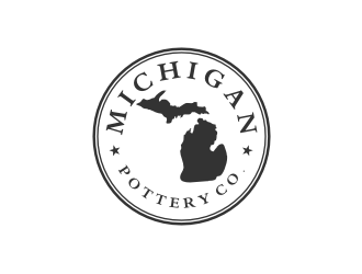 Michigan Roots Pottery Co. logo design by Gravity
