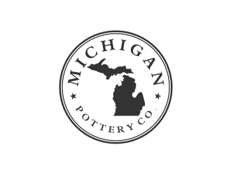 Michigan Roots Pottery Co. logo design by Gravity