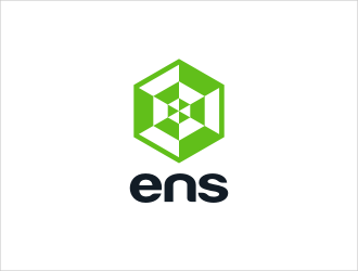 ENS logo design by catalin