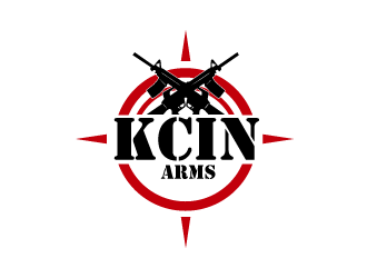 KCIN ARMS logo design by gearfx