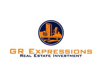 GR Expressions  logo design by fastsev