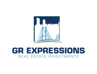 GR Expressions  logo design by lbdesigns