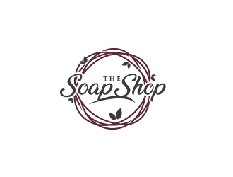 The Soap Shop logo design by Suvendu