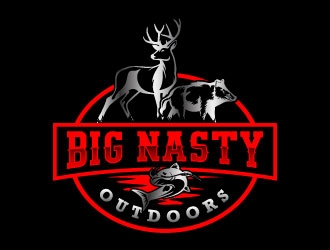 Big Nasty Outdoors logo design by daywalker