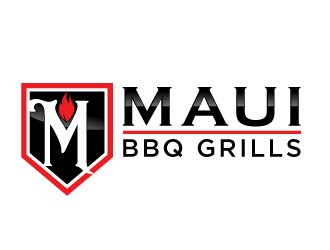 Maui BBQ Grills logo design by scriotx