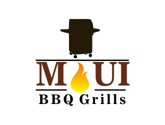 Maui BBQ Grills logo design by mckris
