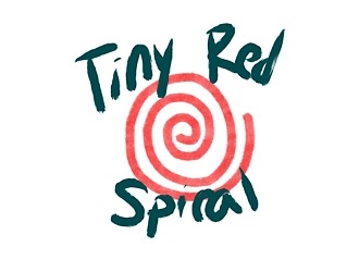 Tiny Red Spiral logo design by konstnarartist