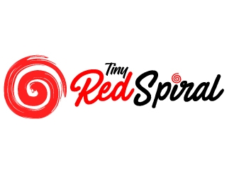 Tiny Red Spiral logo design by jaize