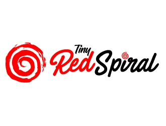 Tiny Red Spiral logo design by jaize