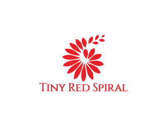 Tiny Red Spiral logo design by Greenlight