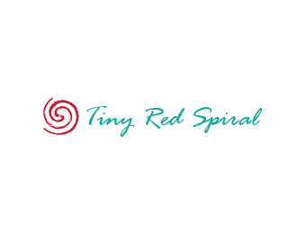 Tiny Red Spiral logo design by AdenDesign