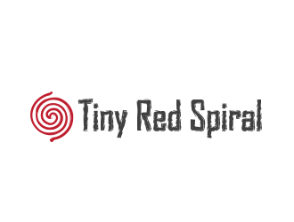 Tiny Red Spiral logo design by AdenDesign