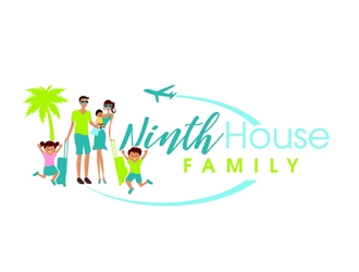Ninth House Family logo design by DreamLogoDesign